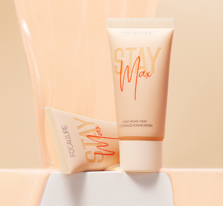 FOCALLURE Foundation Long Wear High Coverage Oil Control Face Makeup 8 Colors