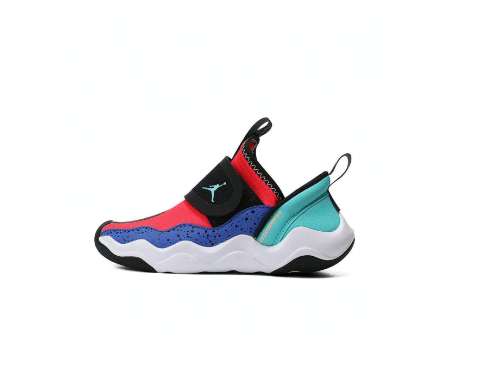 Jordan 2024 Boys Contrast Color Fashion Basketball Shoes