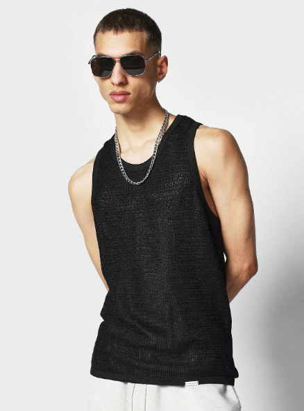 SUMWON Men Summer Simple Casual Tank Top