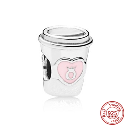 Fit Pandora Charms Beads Bracelet 925 Sterling Silver Pendant Clip Evil Eye Gold Letter Stopper Love Dog  Cat For Women Jewelry Gift Sieve D30