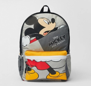 Mickey Children's Bags Cartoon Disney Boys Girls Backpack Fashion Kids Double Shoudler Bag Kindergarten Students SchoolBag
