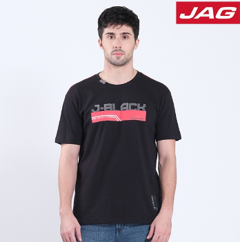 Jag Black Men's Graphic Tee