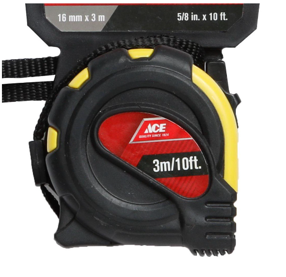 Ace Hardware Tape Measure 16mm x 3m