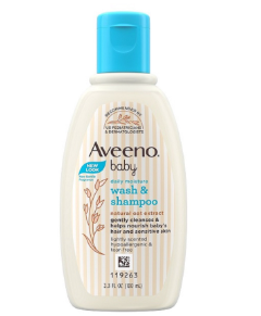 AVEENO BABY Daily Moisture Wash & Shampoo 100ML