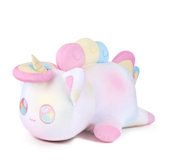 Kawaii Aphmau Meows Cat Plush Toy Soft Meemeow Stuffed Donut Cat Plushes French Fry Cheeseburger Food Plush Doll CAT27