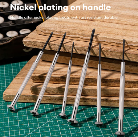 Deli 6Pcs Precision Mini Screwdriver Set Hand Tools For Watches/Glasses/Clock Repair EDL3206