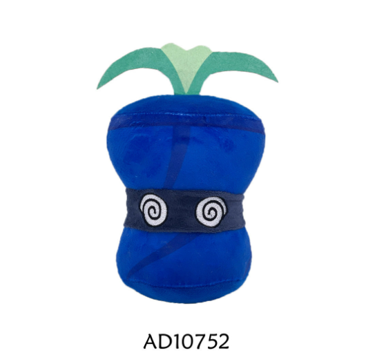 Blox Fruits Plush Toys Blox Fruits Game Peripheral Fruit Leopard Print Box Plush Toy Purple Box Doll B2