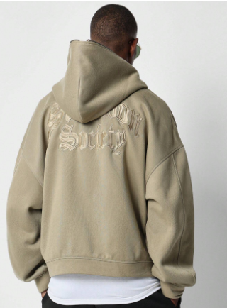SUMWON Masked Hoodie With Panel Detail