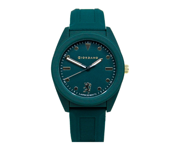 Giordano Hues Army Green Silicon Unisex Watch G1126-09