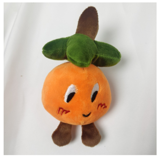 Cute Plush Toys Snacks Vegetables and Fruits Series Expression Plush Doll Bag Pendant  V9