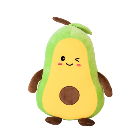 COD Avocado Stuffed Toy 10inch/25CM Stuff Toy doll birthday Gift fruit pears Cream fruit