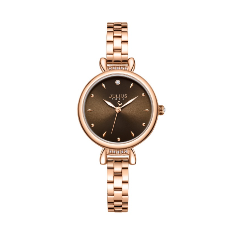 JULIUS business leisure quartz elegant fashion women's steel band Watch ja-1362 4