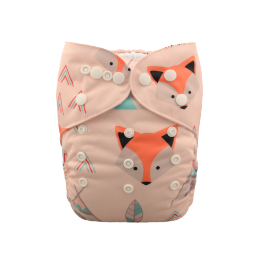 Alva Baby Cloth Diapers Washable Reusable Real Cloth Pocket Nappy Diaper Only D42