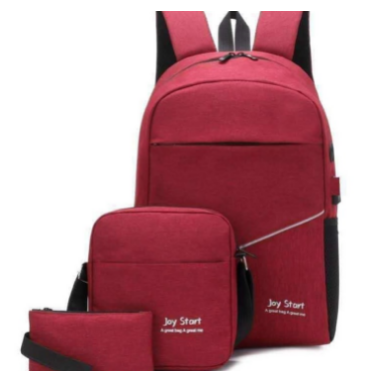 FRIDA BAGS 3In1 Set Joy Starts Men Backpack FOR MEN #9001