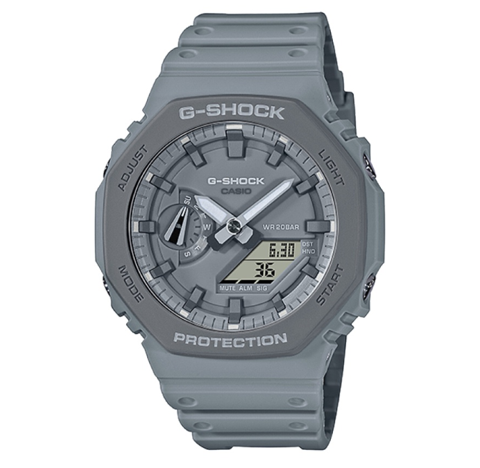 Casio G-Shock Casioak Gray Resin Digital Watch For Men CGA-2110ET-8ADR