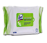Lysol Antibacterial Hand & Body Wipes 50's