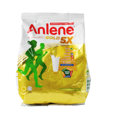 Anlene Gold Adult 5X Milk Powder Plain 300g