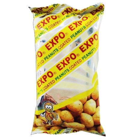 Expo Coated Peanuts 50g Coated/Less Grease