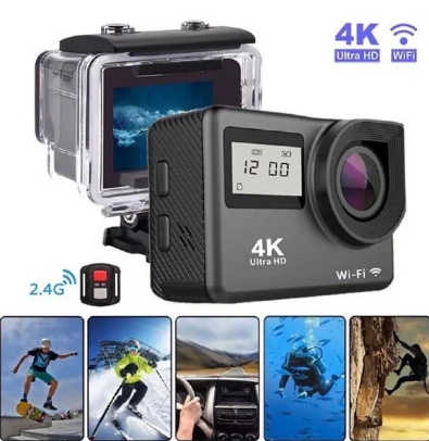 MORUI E-CAM S2R 4K Mini Ultra HD 1080P 12MP Action Sport Camera Waterproof WiFi DVR Camcorder