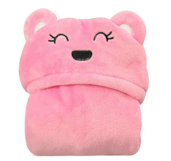 Baby Coral Fleece Cartoon Bath Towel Baby Warm Cloak Baby Cute Bath Towel BT20