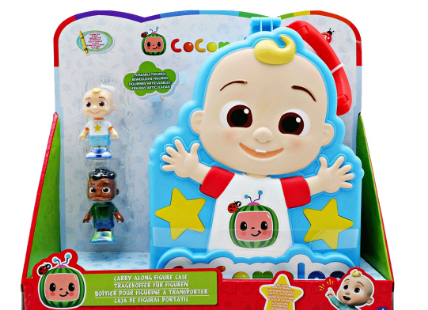 Cocomelon Carry Along Figure Case Playset