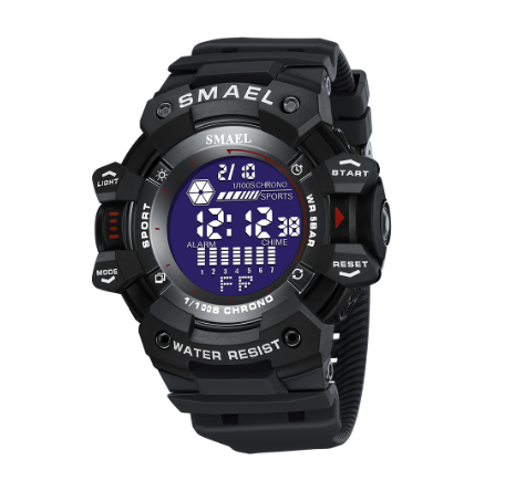 SMAEL 8050 Top Brand Men Digital Watches Fashion Outdoor Sport Watch Waterproof Multifunctional Electronic Wristwatch LED Stopwatch M04