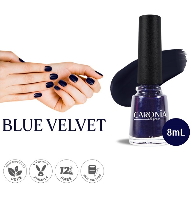 Caronia Nail Polish Blue Velvet 8ml