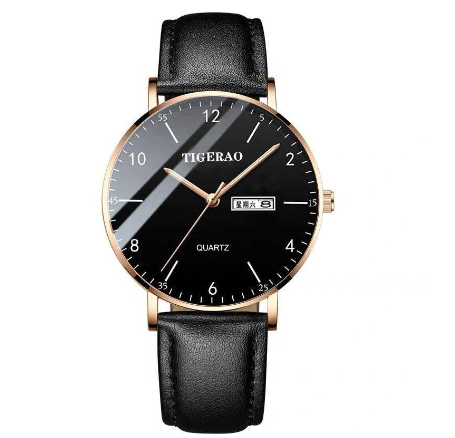 Ultra Thin Watch For Men Mens Water proof Quartz Authentic Leather Original Waterproof Simple Watch Steel Belt Fashion Korean Watch 7