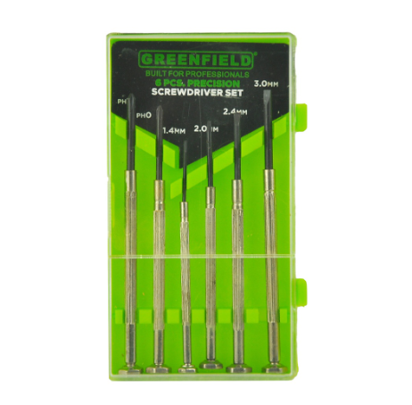 Greenfield 03-05-00006 Precision Screwdriver Set 6Pcs/Set