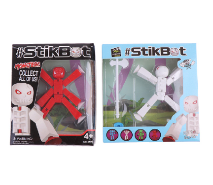 Stikbot Puppet Sucker Joint Puppet Freeze Action Figure Filming Animation tripod .