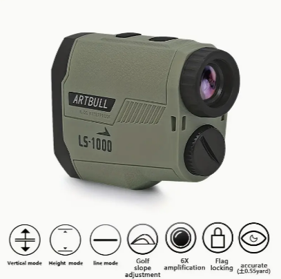 Golf Rangefinder, Handheld High-precision Rangefinder, Slope Corrected And Flag Pole Locking Rangefinder, Christmas Gift
