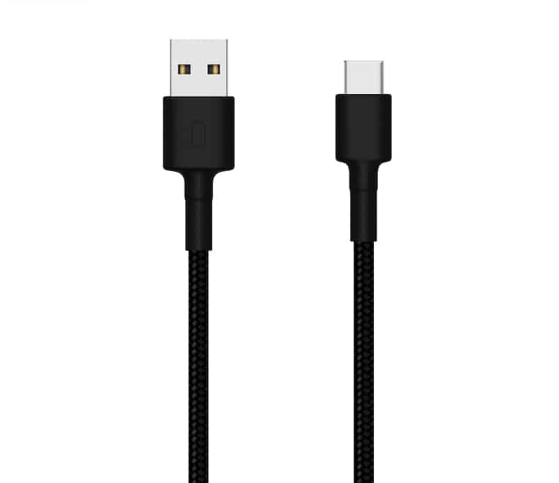 Xiaomi Mi Braided USB Type-C Cable Black | 1 Meter Cable Length