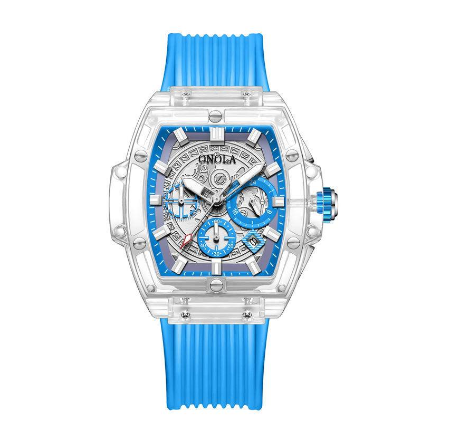 ORIGINAL Watch for men Quartz Fashion Waterproof wacth Sports Silicone Strap Calendar luminous 5