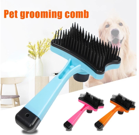 Pet Hair Remover Pet Cat Dog Comb Plastic Pet Grooming Dog Brush Pet Accessories Cleaning Combs