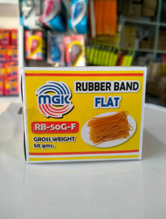 MGK Rubber Band Flat (1 box- 50gms)
