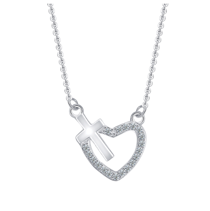 Italy Silver Korean Fashion Jewelry Accessory Ladies' Necklace N016