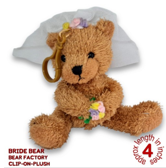 KC0415 Key Clips Rings Hanging Plushies Bag Charm Stuffed Toys P6