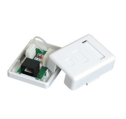 Cat5e Modular Box Surface Mount Box with Adhesive Cat 5e Cat 5 Cat5 RJ45