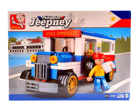 Sluban Philippine Jeepney Brick Set