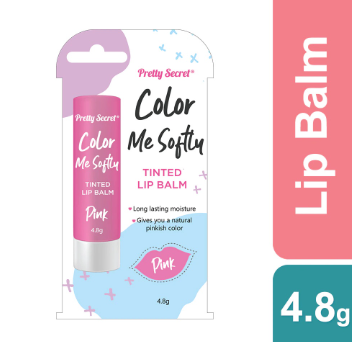 PRETTY SECRET Pink Lip Balm with Tint 4.8G