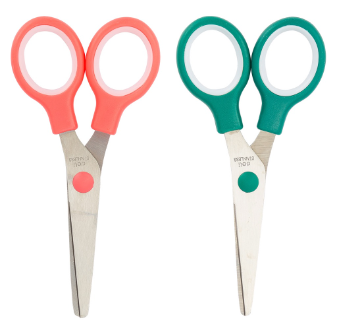 Deli 6007 Blunt Tip Scissors for kids 132mm (1PC) [75326007]