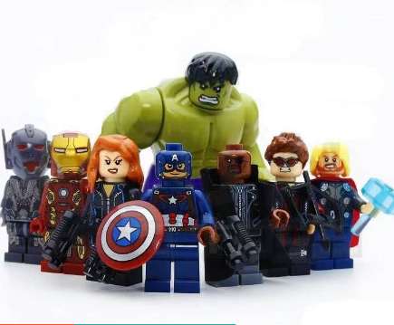 Super Heroes Building Blocks Series Kids Toys