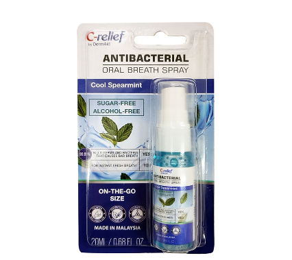 Dermaid C  Relief Antibacterial Oral Breath Spray 20ML
