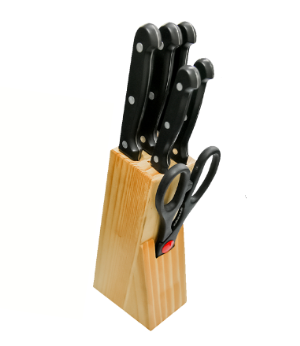Masflex 7PCS Knife Block Set