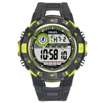 SMAEL1506B Men Sports Watches Digital LED Light Watch Mens Military Watche Top Brand Luxury Electronic Wristwatch M3