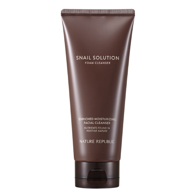 Nature Republic Snail Solution Foam Cleanser