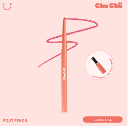Chu Chu Beauty Pout Pencil in Coral Talk