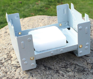 Outdoor Mini Folding Portable Oven Picnic Camping Solid Fuel Alcohol Stove