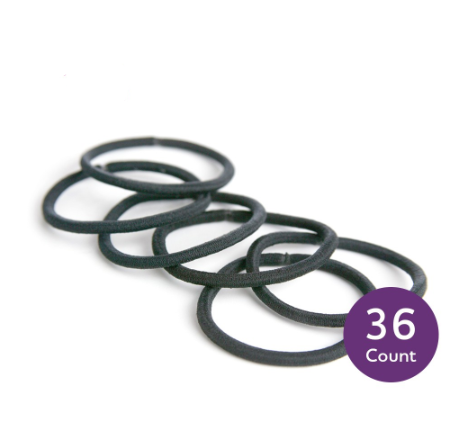 Goody Ouchless No-Metal Hair Elastics 2mm Thin, 36ct