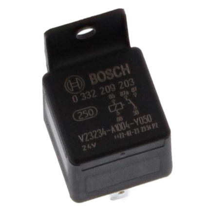 Bosch CHANGEOVER Mini Relay 24V 20/10A 5-pin SPDT 0332209203 Portugal Horn Fan Change Over 87a